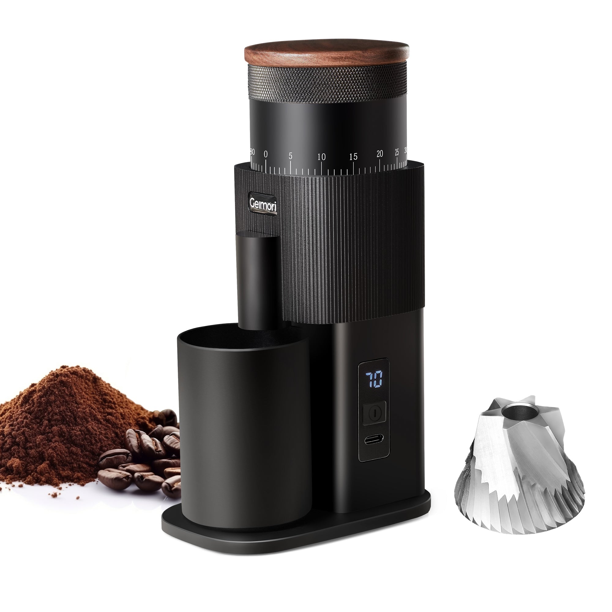 Geimori T38 Portable Espresso & Filter Grinder