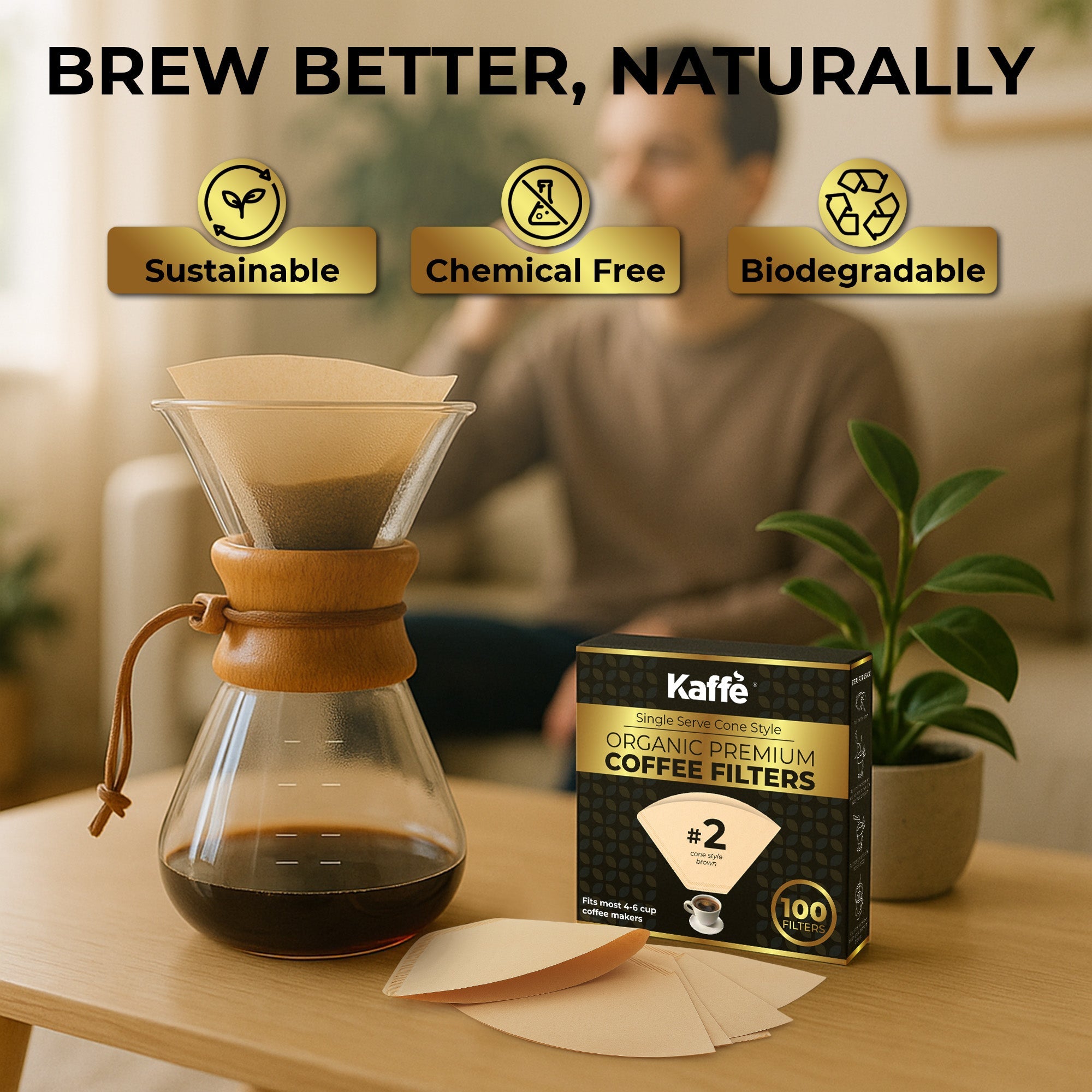 Organic Premium Coffee Filters #2